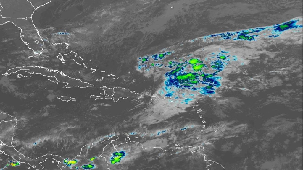 Las lluvias intensas sobre República Dominicana