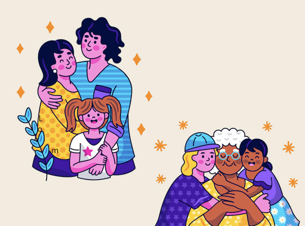 Las familias, en plural.